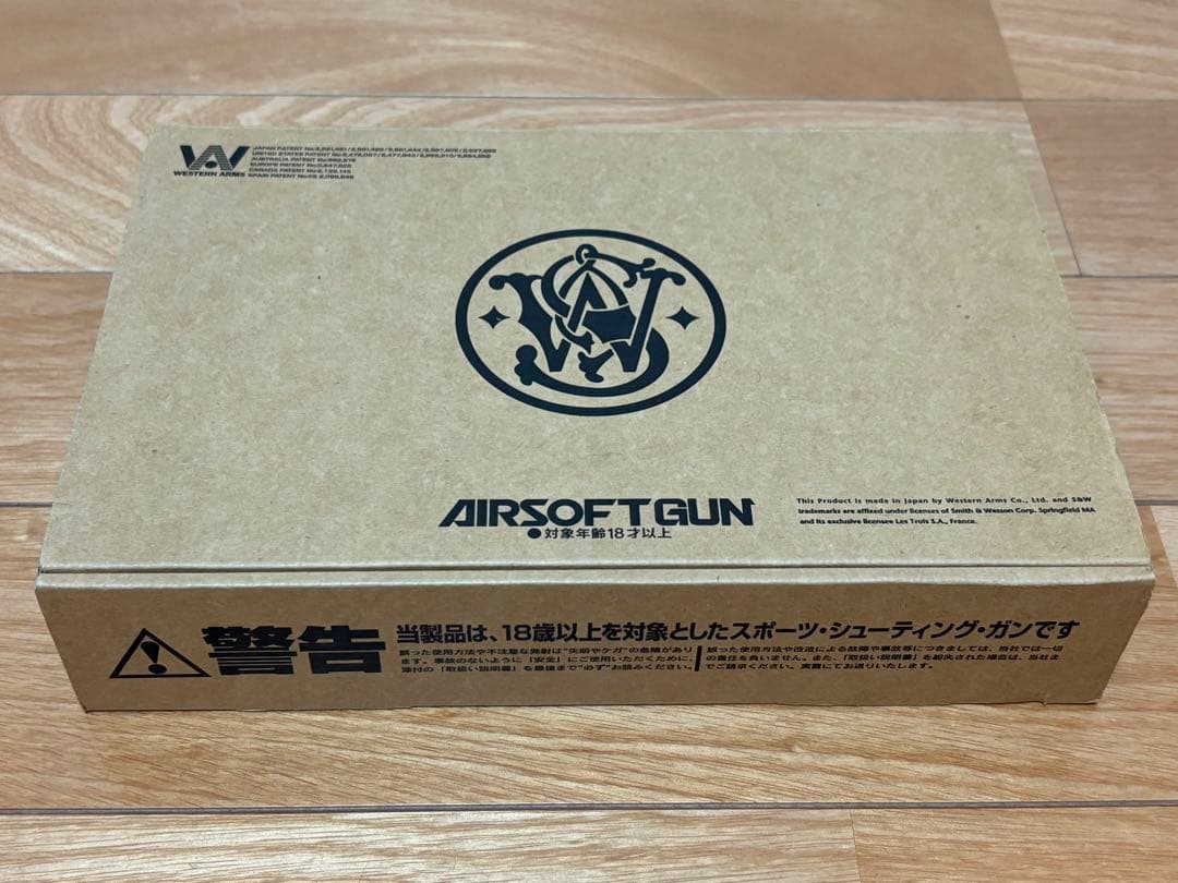 ウエスタンアームズ WA S&W40F シグマ ガスガン ASGK刻印有り