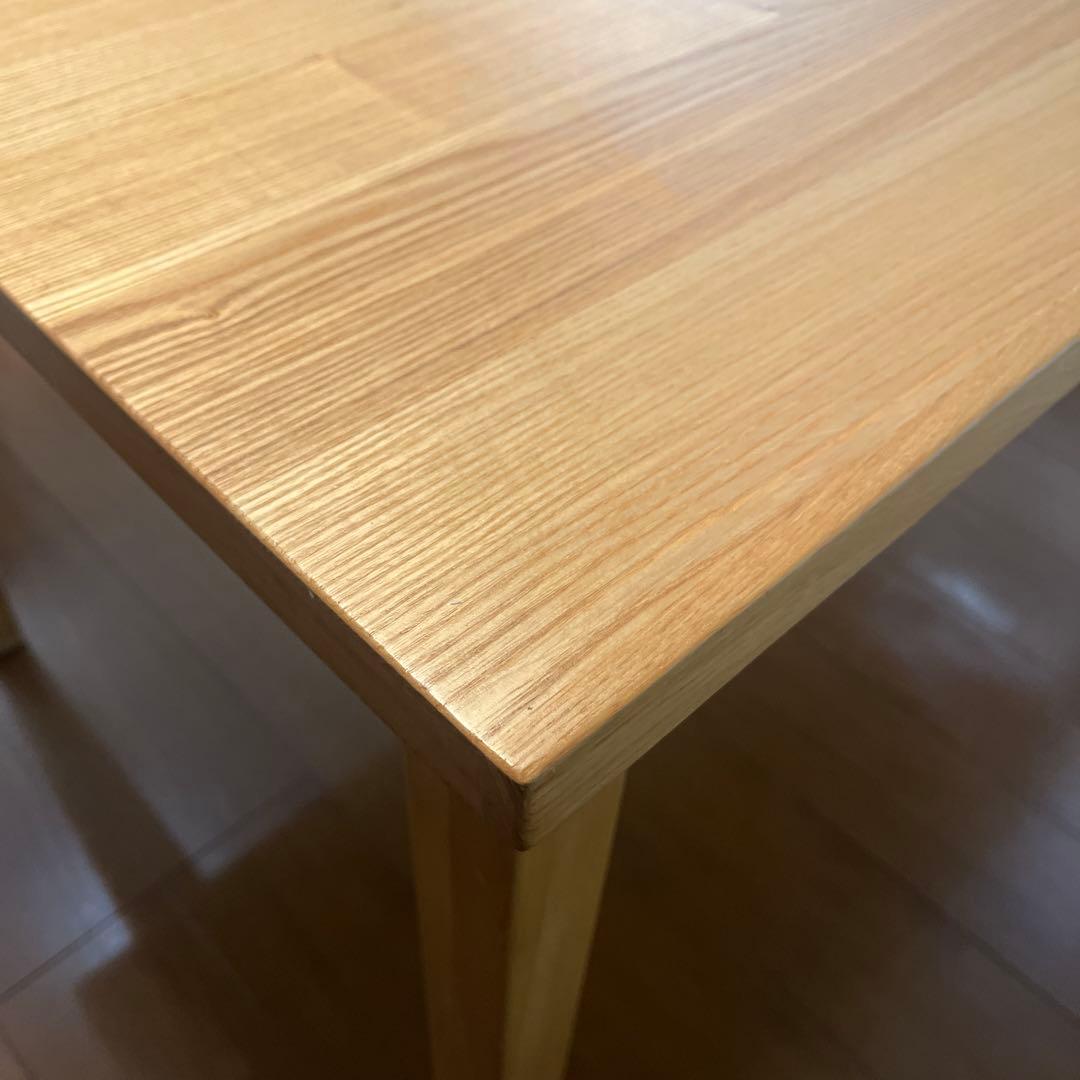 無印良品 ダイニングテーブル 廃盤 希少　タモ材　　　　　オーク