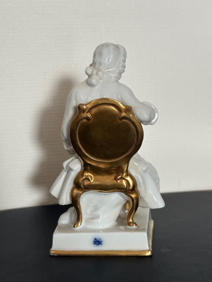 アンティーク磁器人形 【バッハ・ベートーベン・シューベルト 3大作曲家】