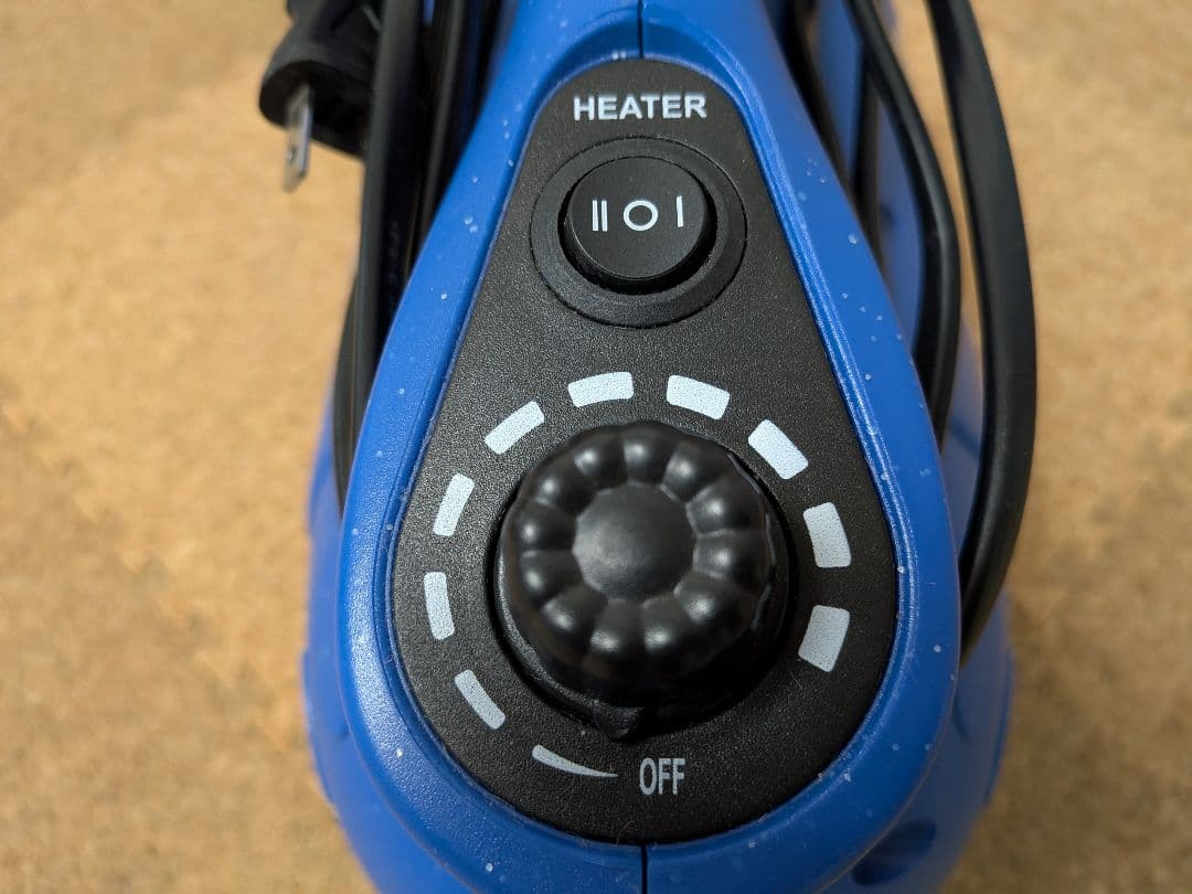 X-POWER B-24 ペットブロアー ヒーター付、風量調節ダイヤル付