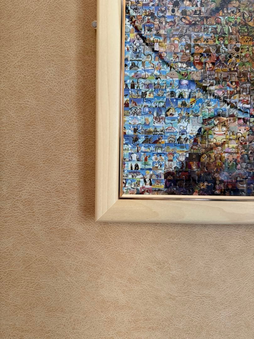 【2025.12.26完成品】ルフィ　1000ピース　モザイクアート　パズル