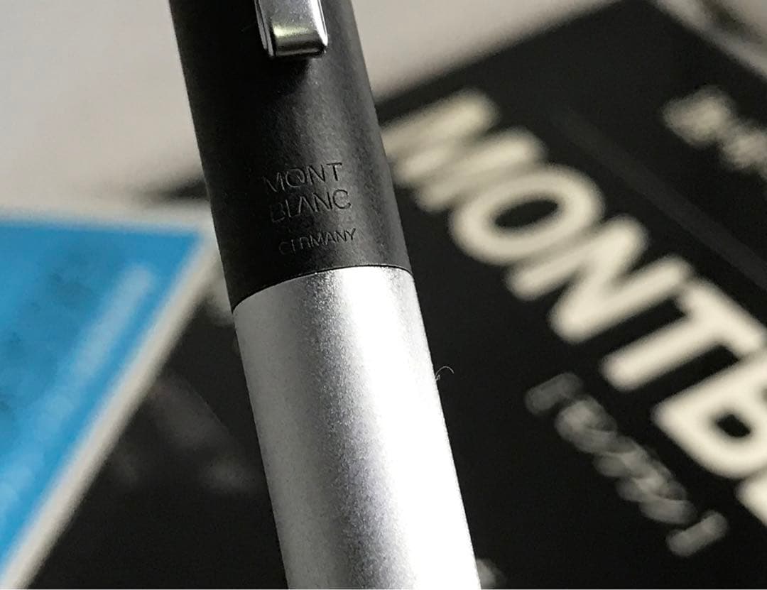 ⭐️非常に稀少なモデルNo1120ブラック&グラファイトメタリック仕上⭐️モンブラン