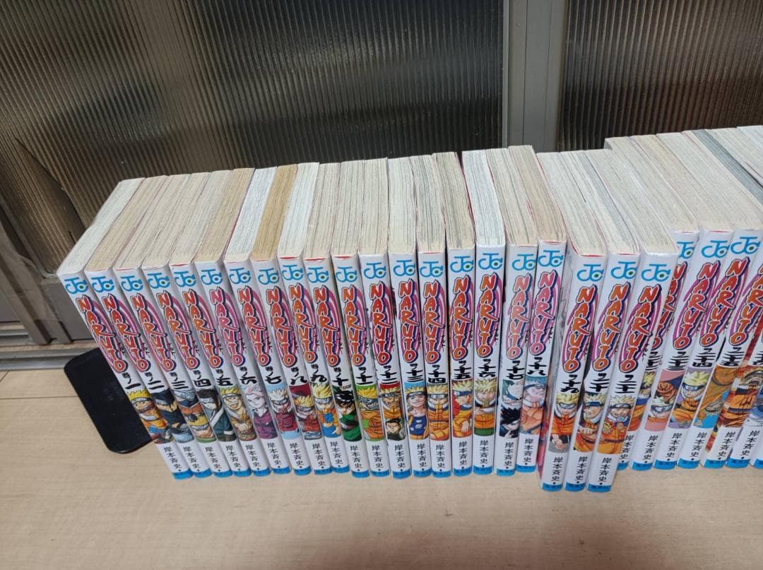 超絶 美品 初版 帯付き 即納 NARUTO ナルト 全巻 全巻セット 関連付き