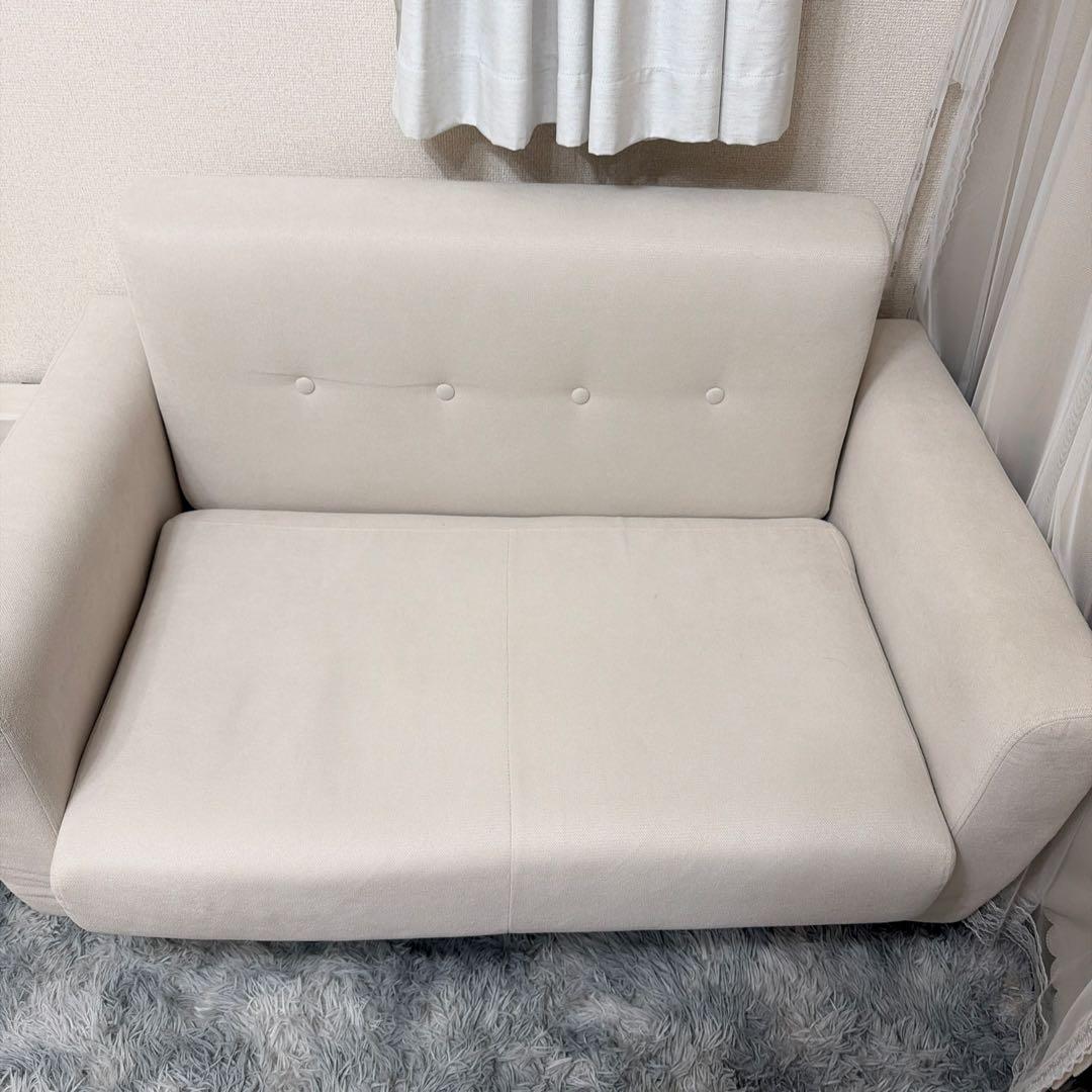 明日まで‼️【最終値下げ】設置まで⭕️ソファーベッド【美品】ソファー2人掛け