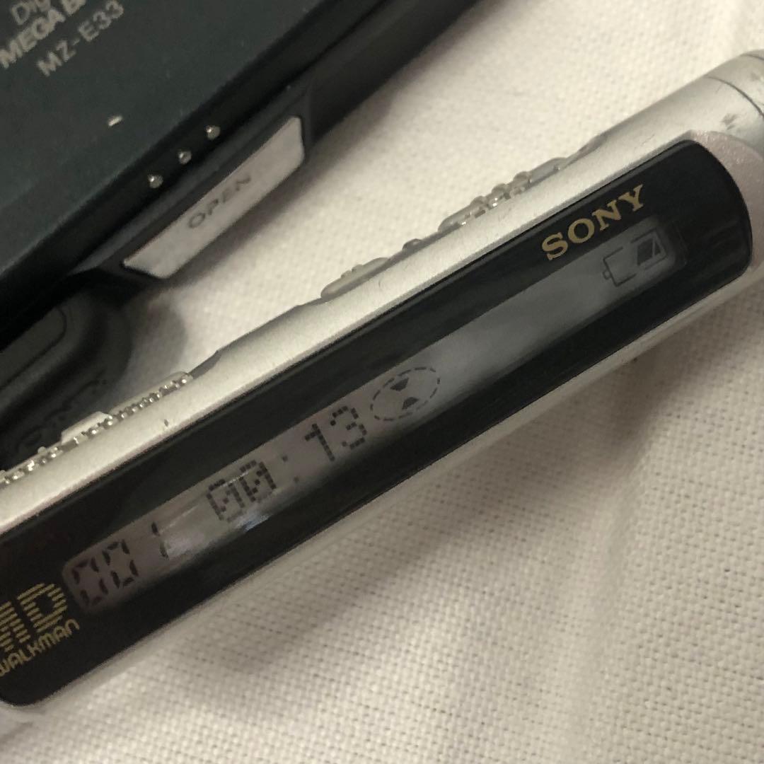 送料込★動作確認済★SONY MD WALKMAN MZ-E33 単3電池駆動