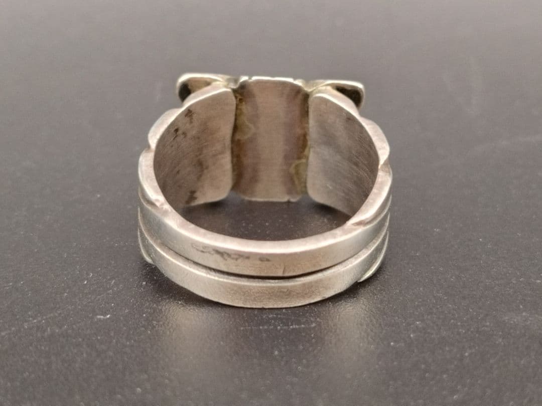 インディアンジュエリー◎リング指輪◎C.Benally◎ベナリー◎ターコイズ