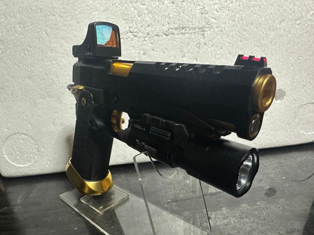 東京マルイ ハイキャパ5.1 ゴールドマッチカスタム ガスガン 18歳以上