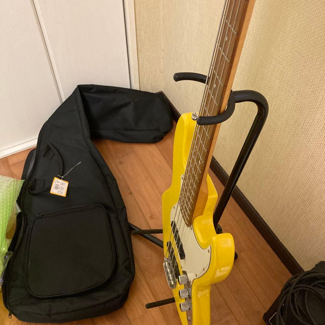 SELDER イエロー エレキベース
