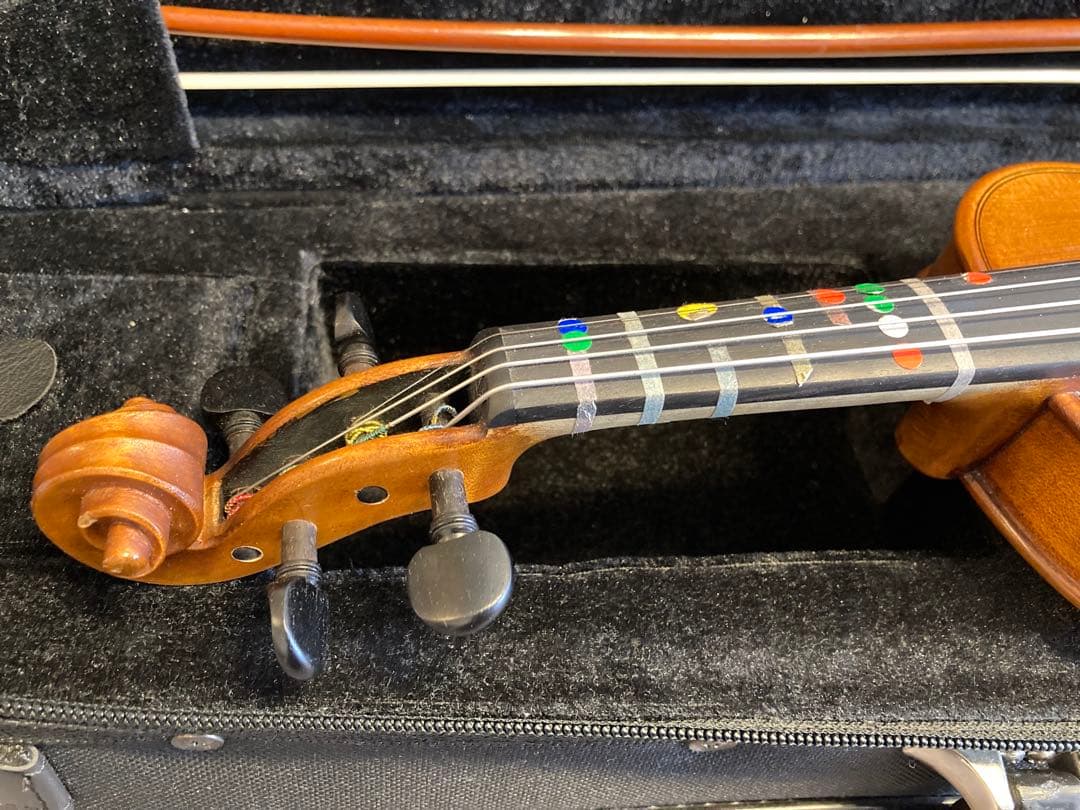 ニコロ　サンティ　NSN60S 1/8 分数バイオリン 本体 ケース付き