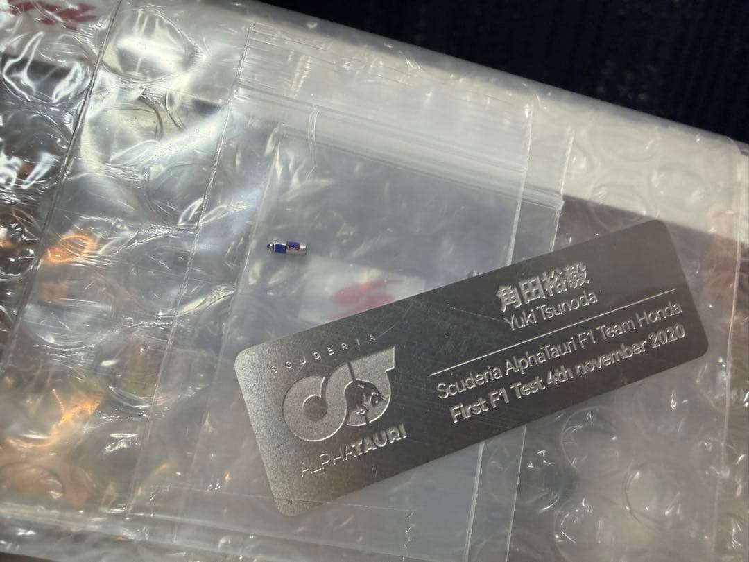 海外別注限定品 F1 AT01 角田裕毅 選手 イモラテスト 1/43 モデル