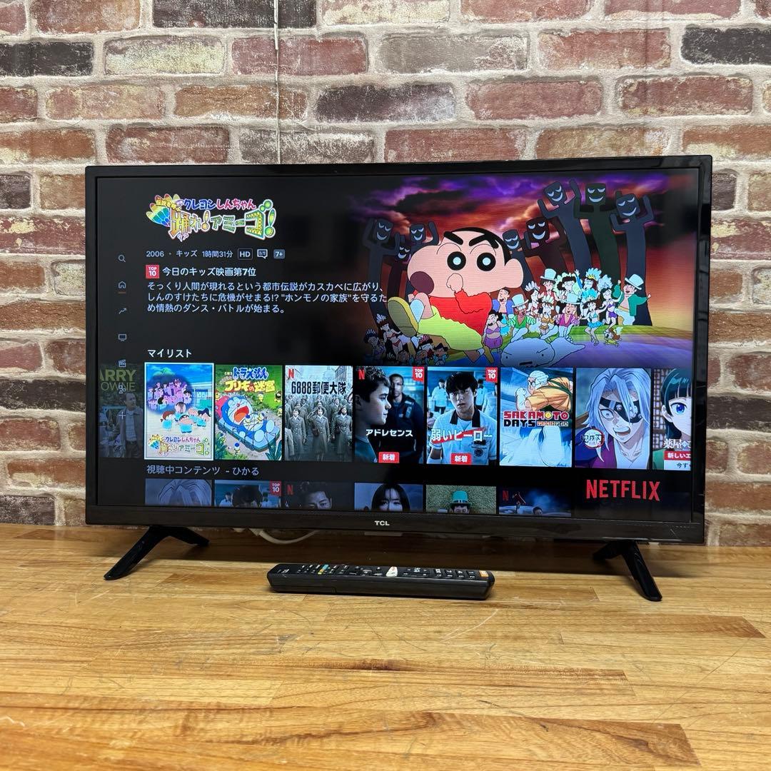 TCL 32V型 液晶テレビ スマートテレビ 32S515 ネット動画アプリ搭載
