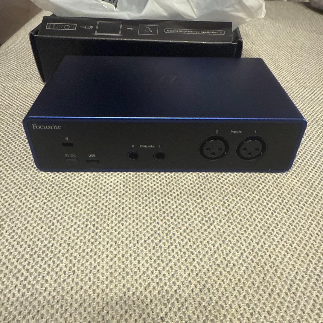 Focusrite Scarlett 2i2 第4世代 40周年記念限定モデル