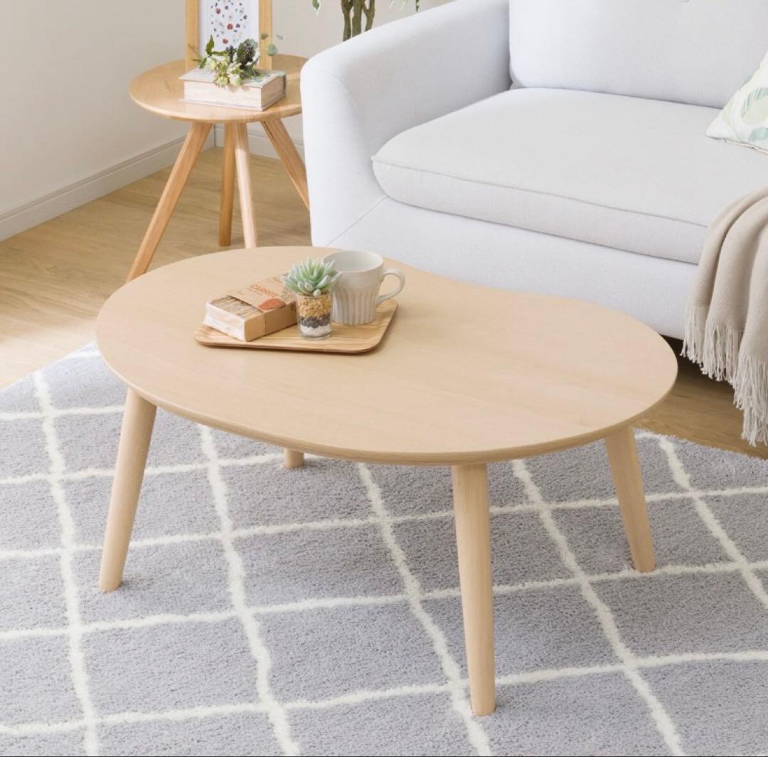 ニトリ 豆型こたつ(ビンズG 9060 LBR)ライトブラウン