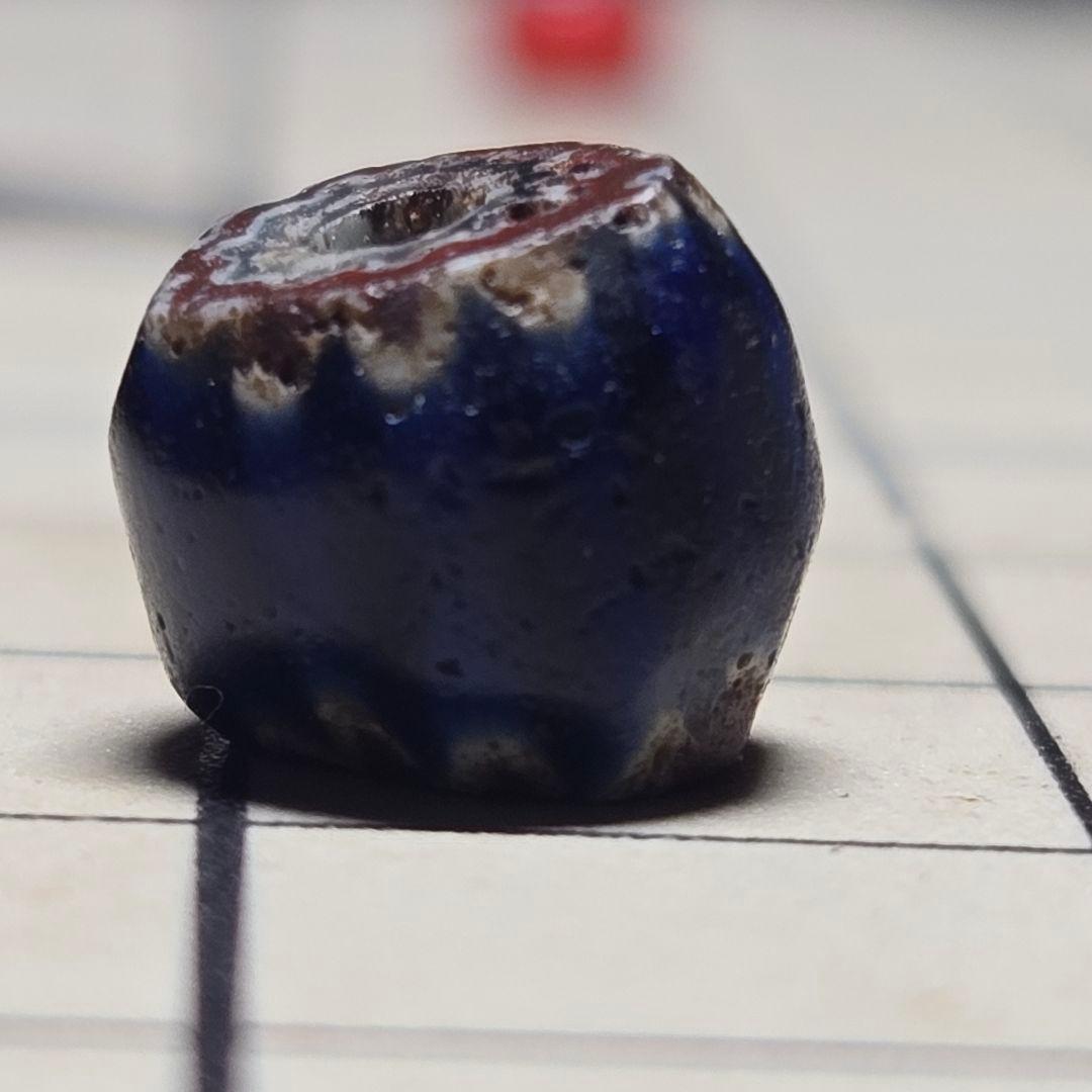 小粒　雰囲気抜群　７層シェブロンビーズ　goro's等のカスタムに　13