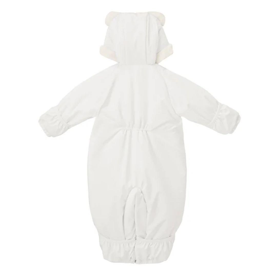 【ミキハウス】ジャンプスーツ　防寒ツーウェイオール　60-80cm