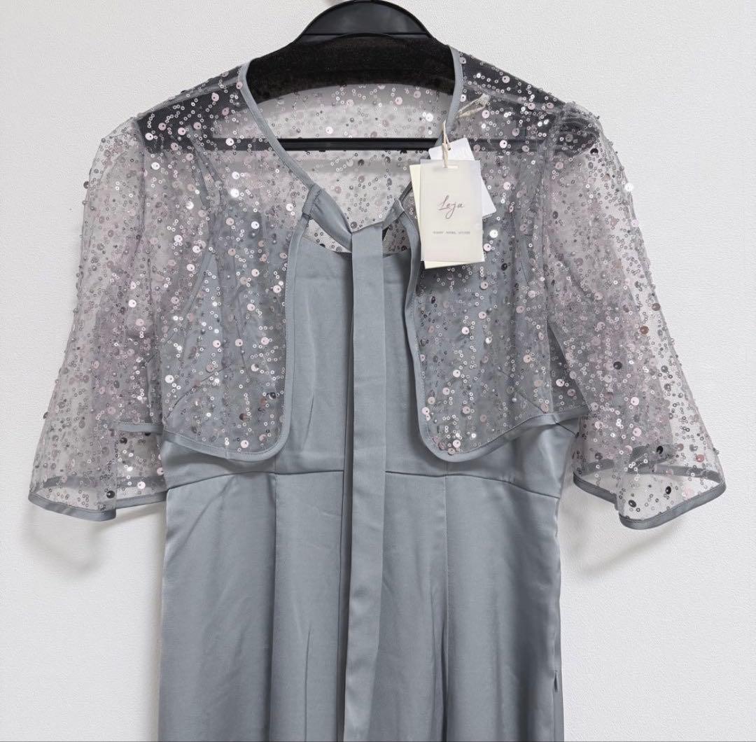 【risa】スパンコールビジューボレロマーメイドワンピースドレス