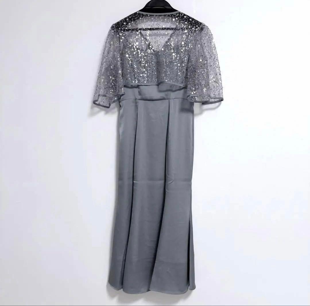 【risa】スパンコールビジューボレロマーメイドワンピースドレス
