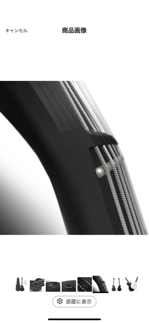 enya NOVA GO SONIC アンプ内蔵エレキ 黒 新品　ケース付