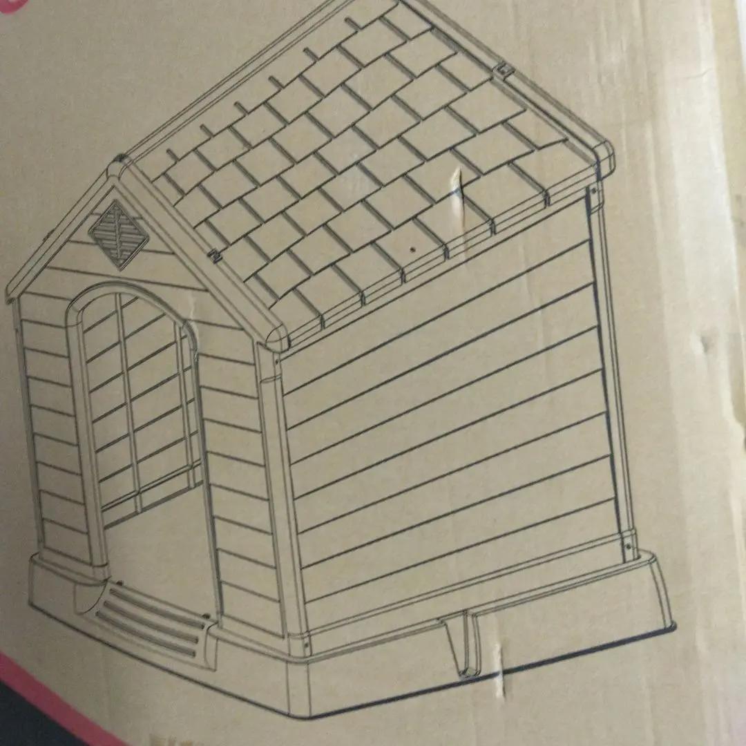 ドッグハウス 犬小屋 プラスチック製 XDB-413 MT-105 ケージ