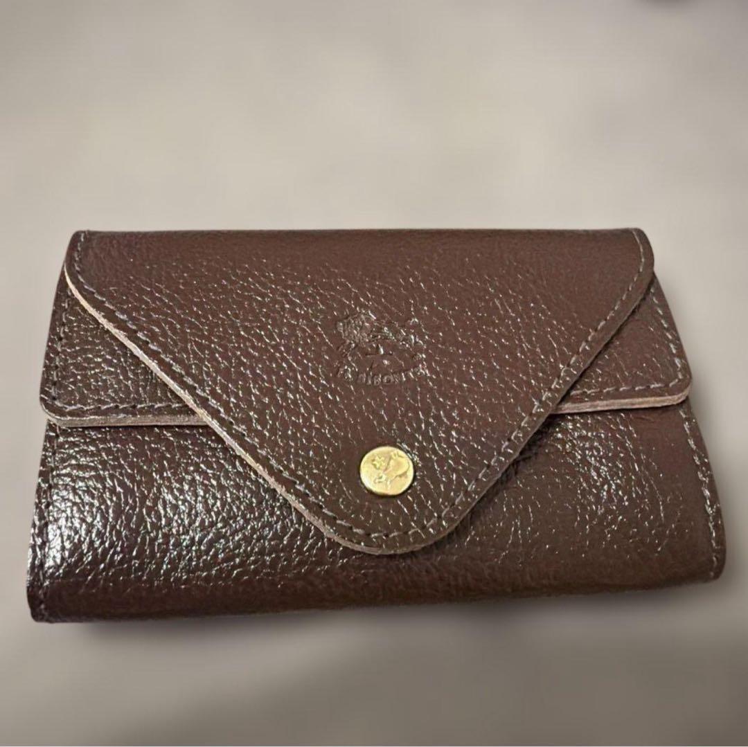 現行品IL BISONTE ダークブラウン ケース