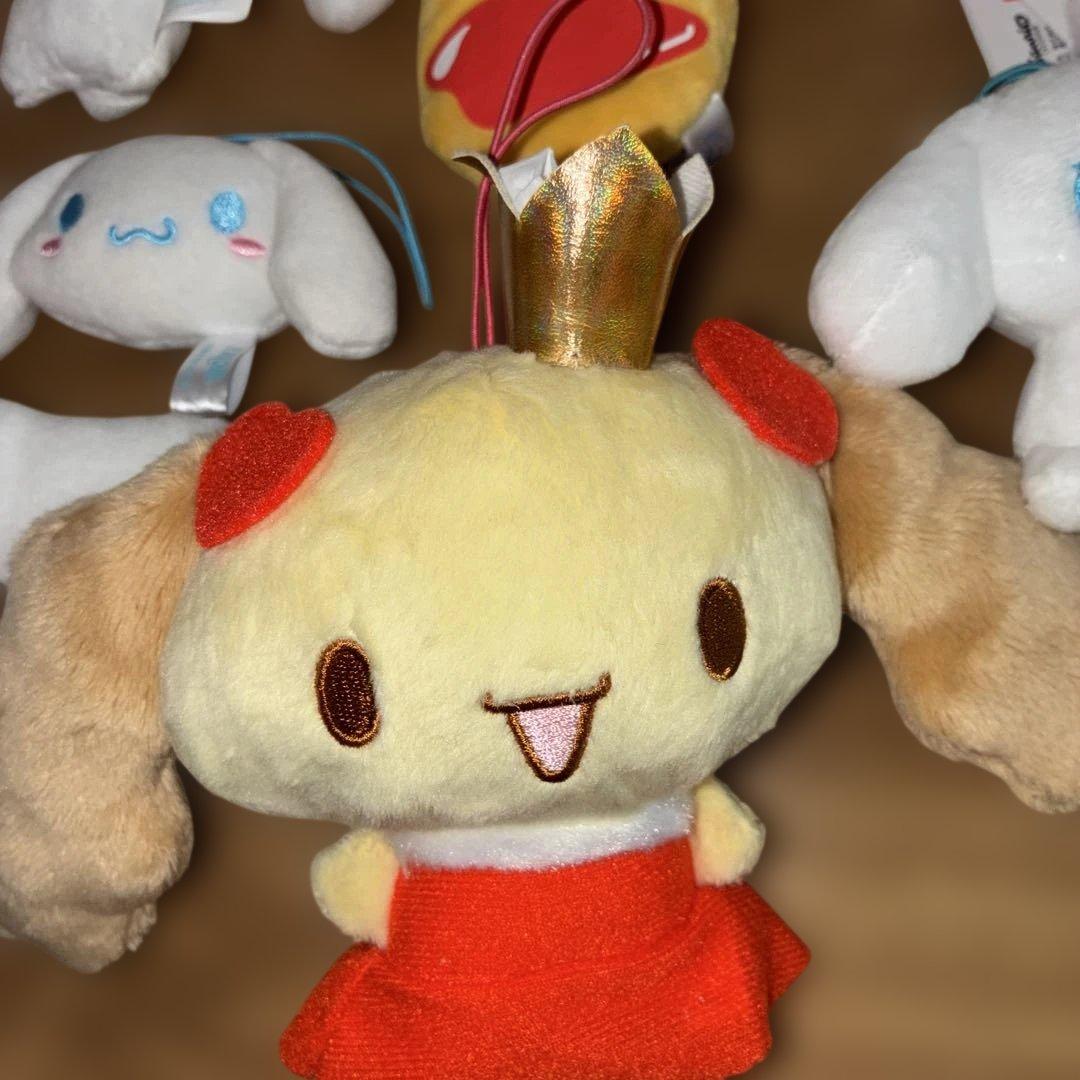 シナモロール不思議の国のぬいぐるみ、お世話セット、グッズ20点セット