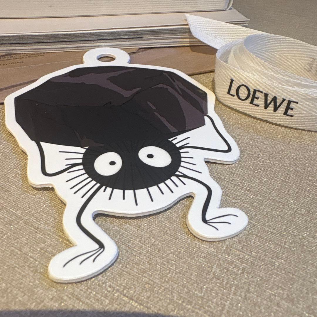 ロエベ LOEWE ジブリ 千尋　ノート 袋　湯札　リボン　千と千尋　ノベルティ