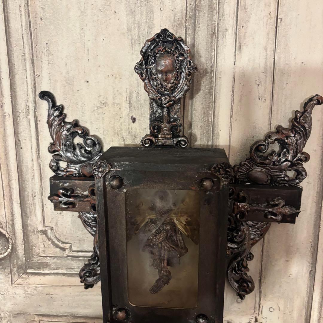 【Special Price】 妖精剥製十字架標本箱