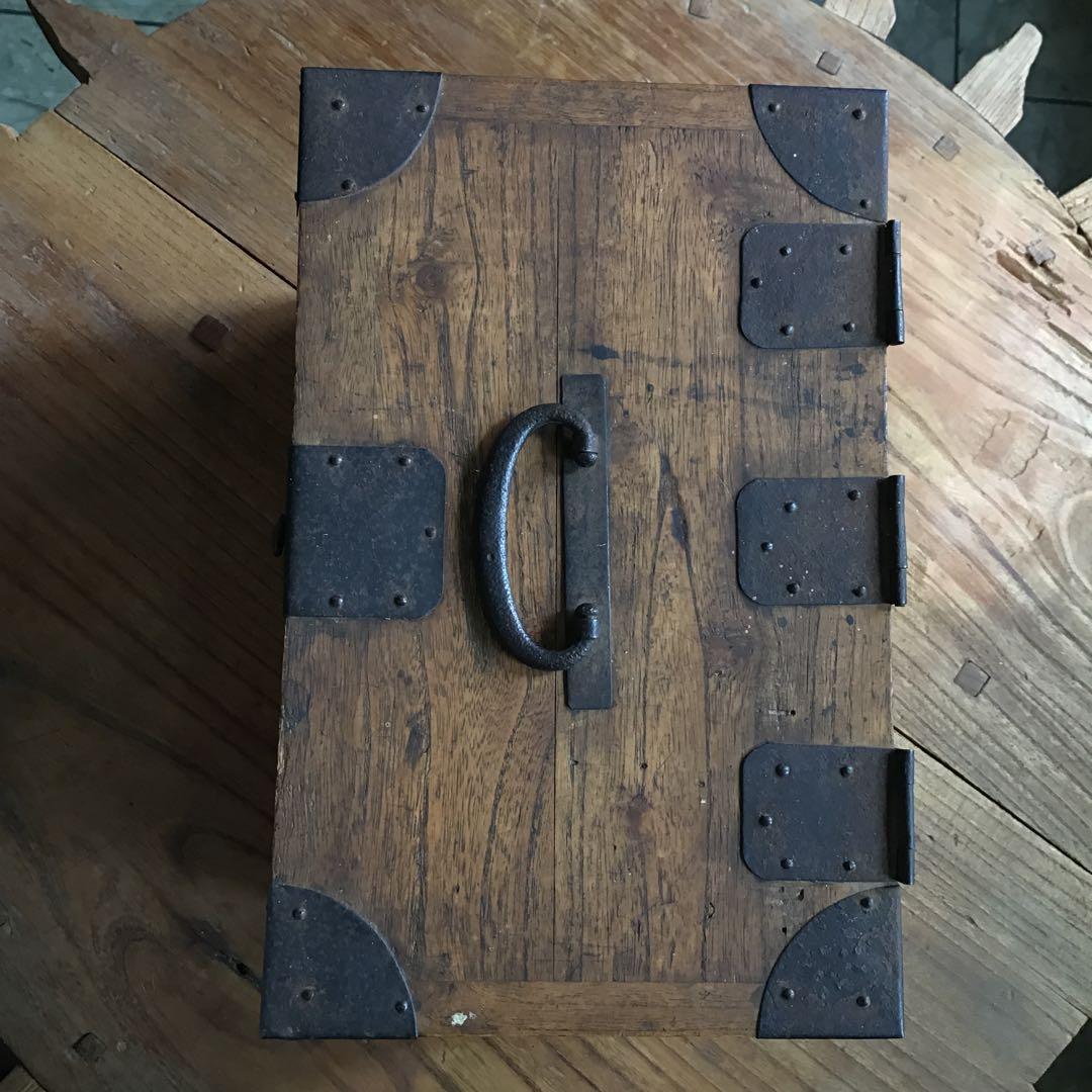 明治時代　時代箪笥 小箪笥 時代家具 レトロ家具 硯箱