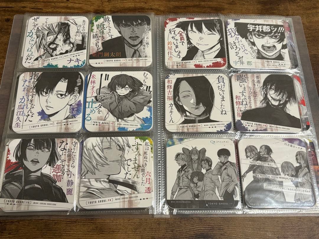 東京喰種:re アートコースター 1弾 2弾 3弾 コンプリート 96種 BOX