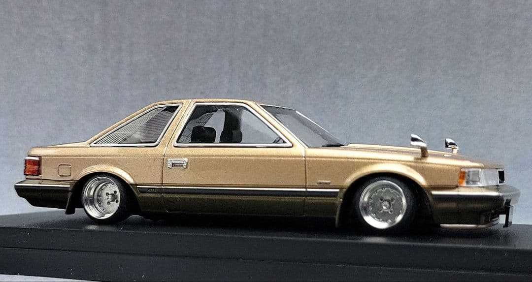 よーよ　1/43　ソアラ改　2800GT　SSRマークⅠ　アルミ製　深リム