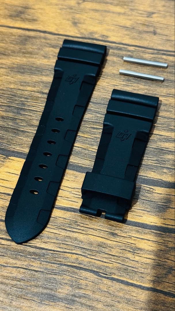 【美品】パネライ 純正 カウッチュー アコーディオン ラバーベルト