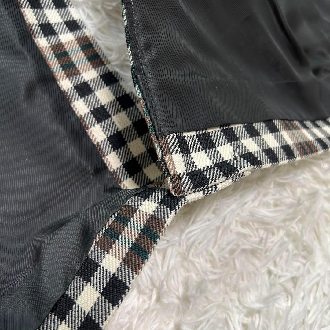 【新品】23区 チェスターコート タータンチェック ロング 38 M相当