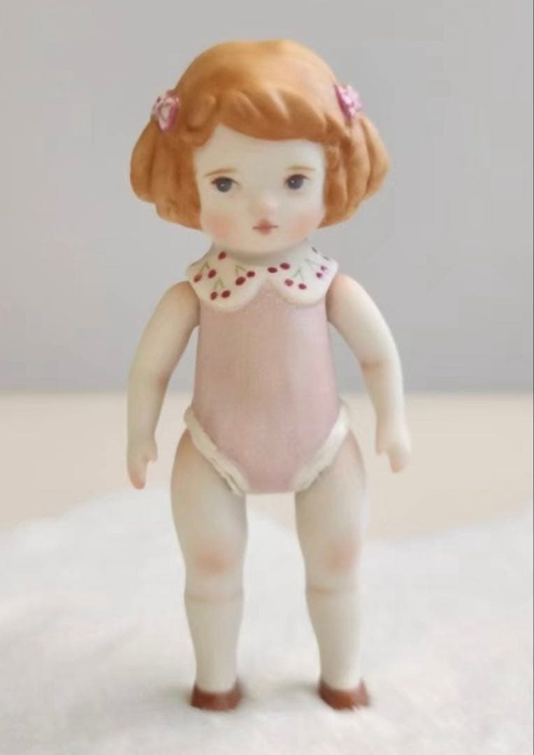 アーティスト作品　ビスクドール　9.5cm