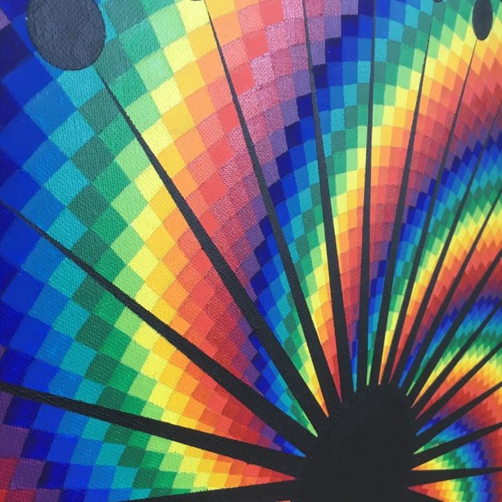 サイケデリックアート　絵画