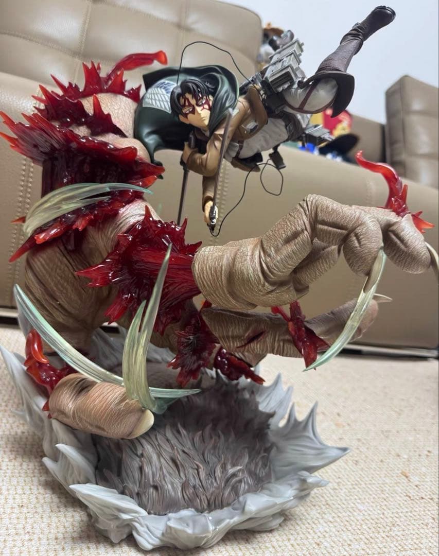 進撃の巨人 ③ リヴァイ·アッカーマン ガレージキット ガレキ スタチュー