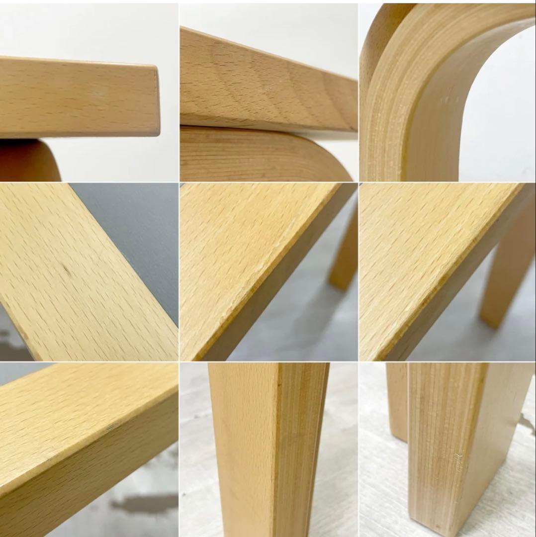 値下げ　マグナスオルセン　デスク　テーブル　アルヴァ・アアルト　リノリウム天板