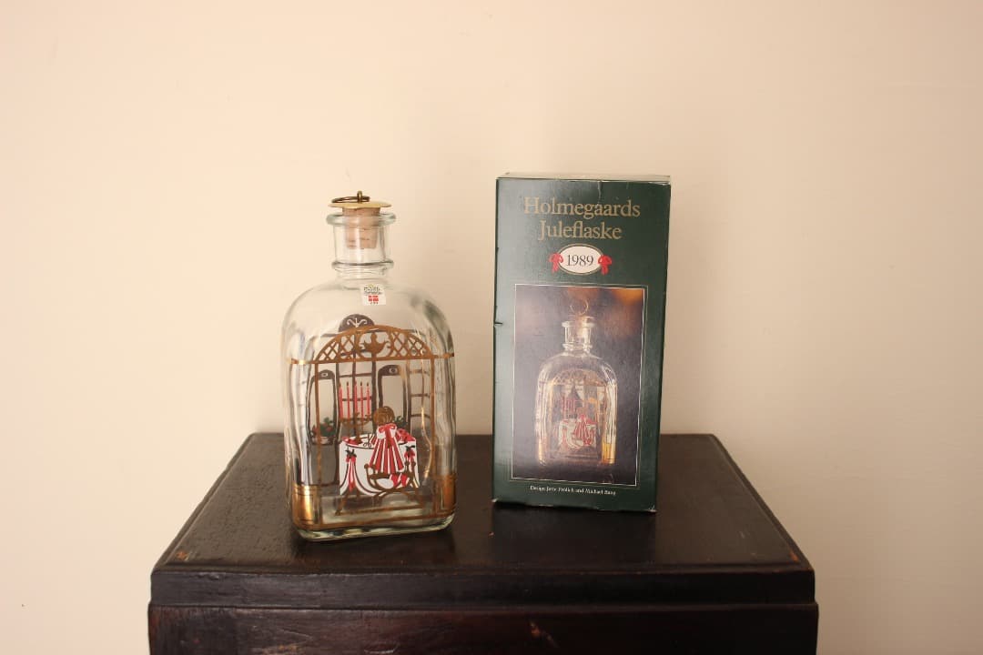 未使用・箱入　ホルムガード　１９８９年　クリスマスボトル