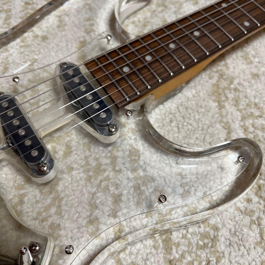 Barclay アクリル ボディ エレキギター ジャンク