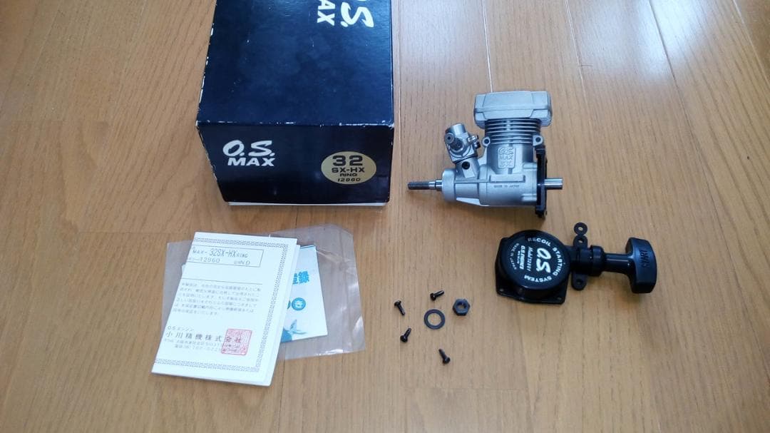 ラジコンヘリ用エンジン　OS MAX-32SX-HX RING