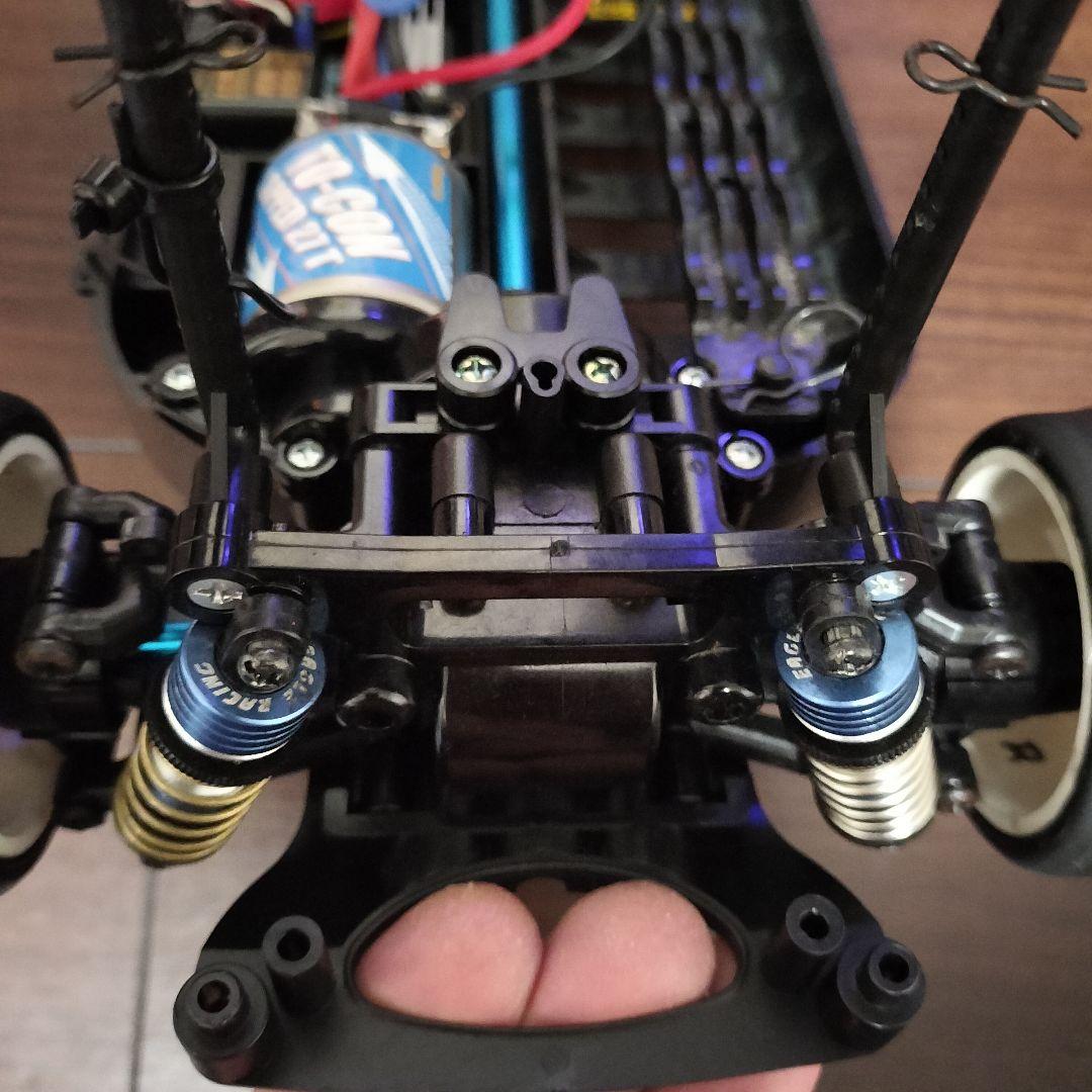 タミヤ TT01 シャーシ、サンワ MX-3G プロポ セット