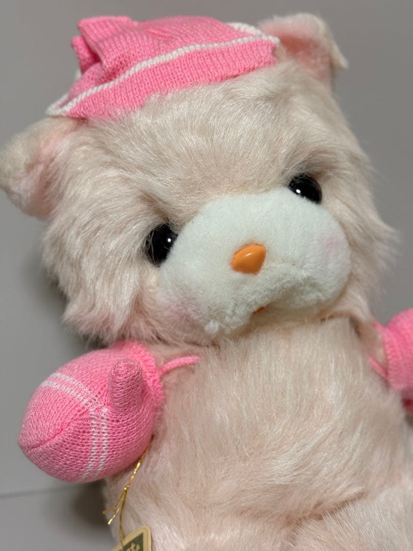 【当時物】　Heart &Heart ナカジマ　ぬいぐるみ　昭和　レトロ　ねこ