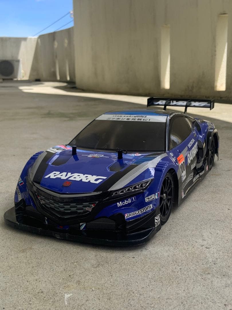 タミヤ 1/10 電動RCカーシリーズ No.599 RAYBRIG NSX