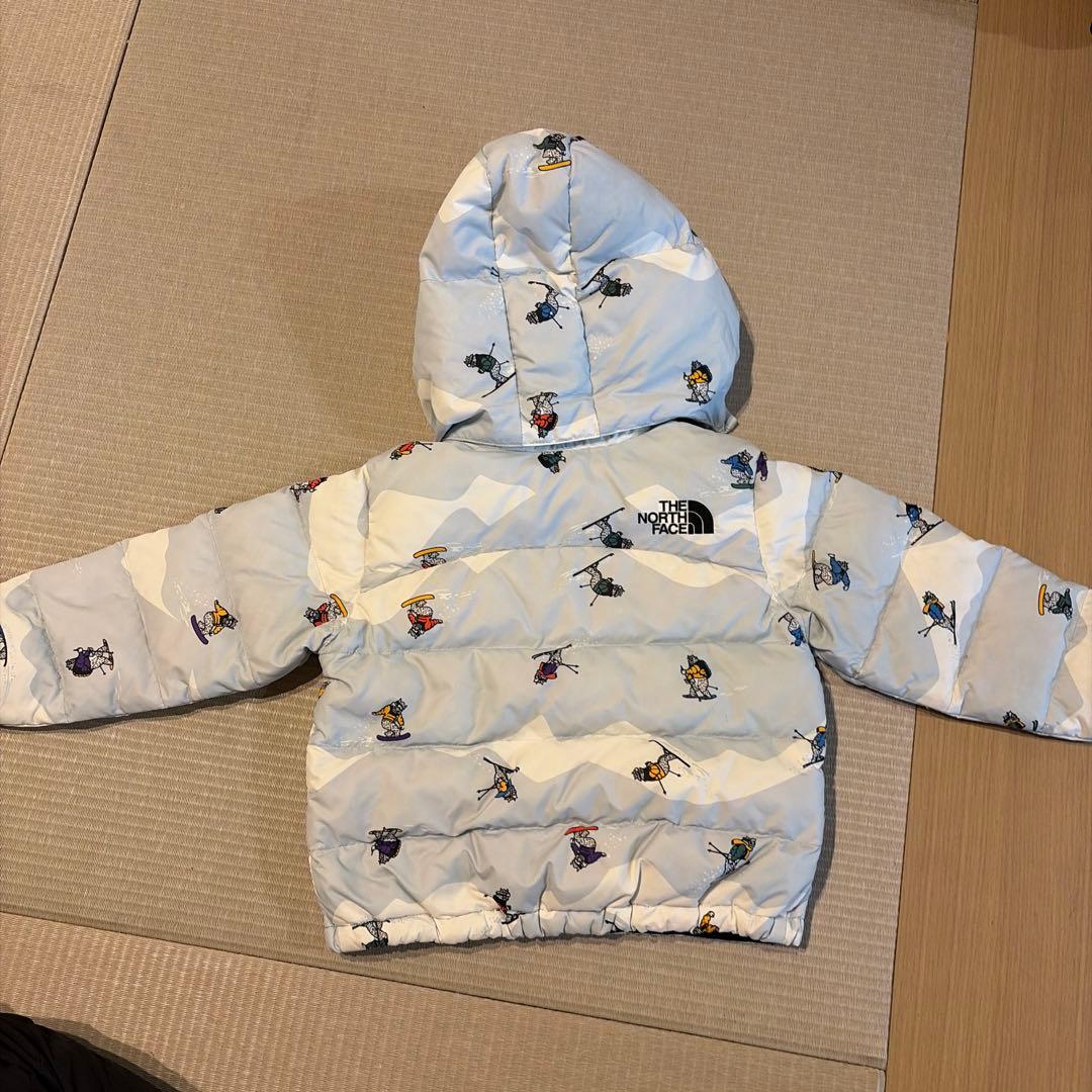 ノースフェイス アコンカグアフーディー ダウンジャケット 90cm イエティ