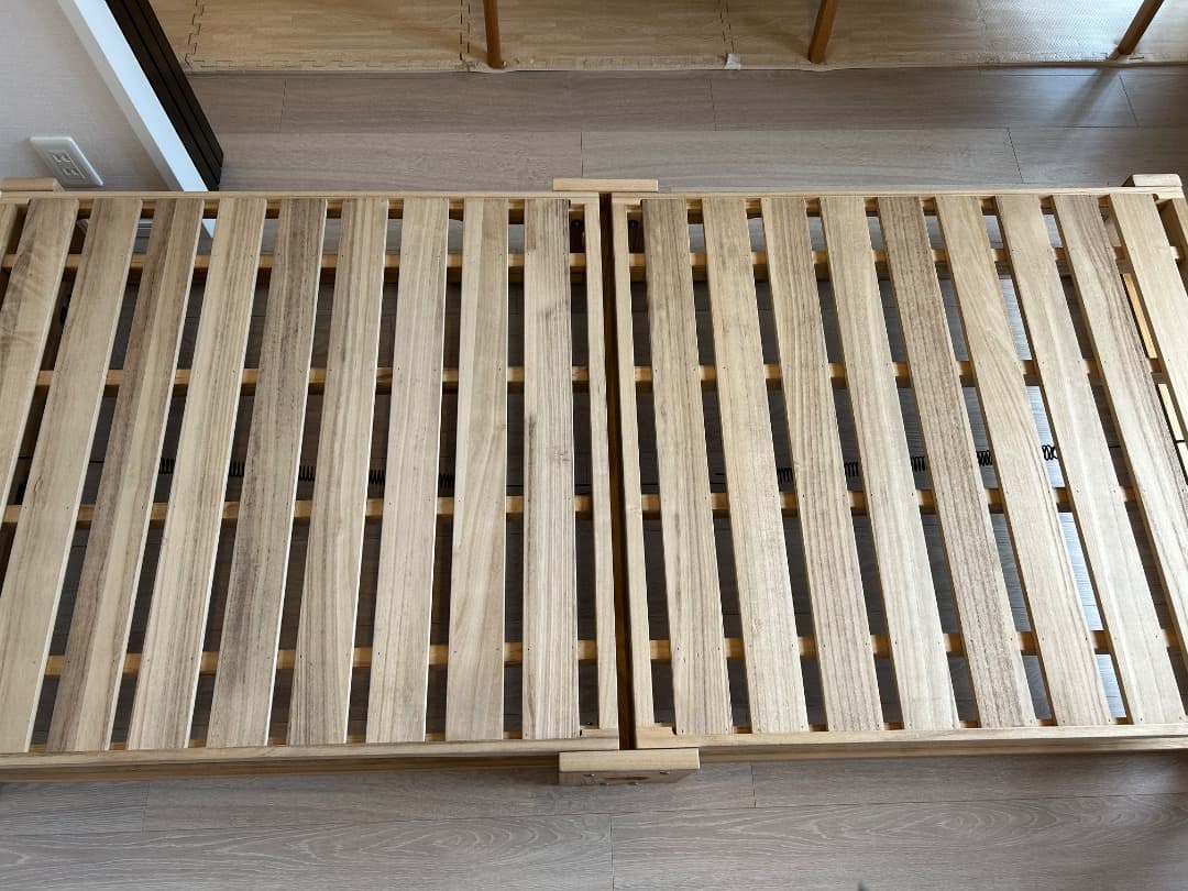 桐らくね　折り畳みベッド　フレーム