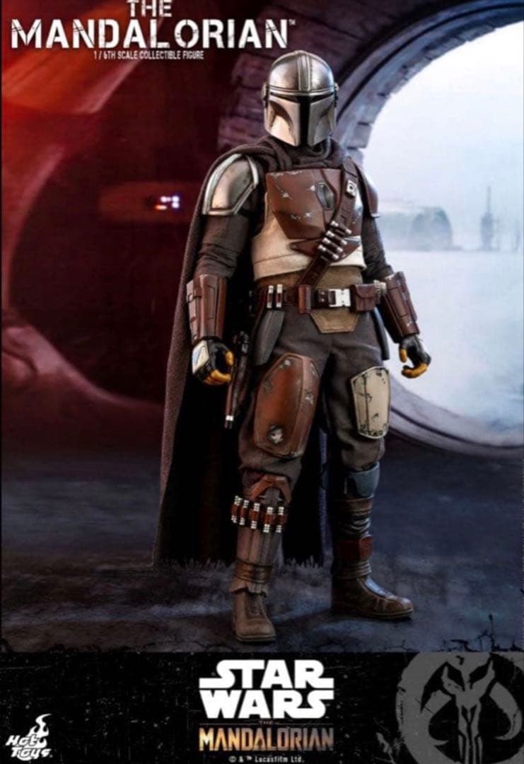【美品】ホットトイズ　1/6スケールフィギュア マンダロリアン TMS007