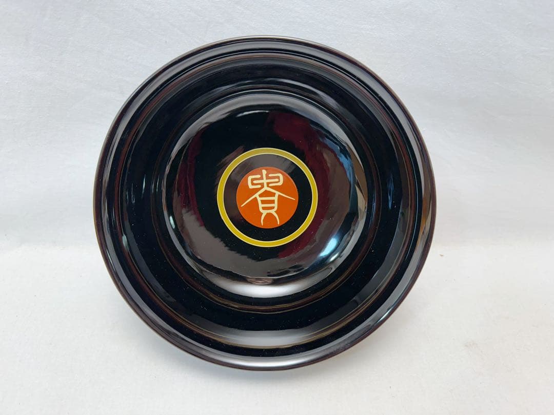 ほぼ未使用 茶道具 平安象彦 木製 長寛写 牡丹唐草 砂金袋形 喰籠菓子器 共箱