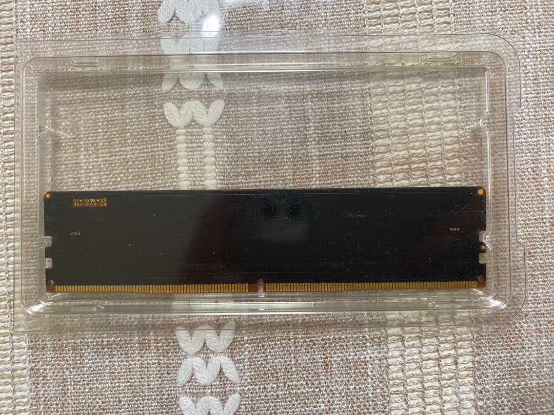 crucial DDR5 16GB x1 4800MT/s CL40 新品