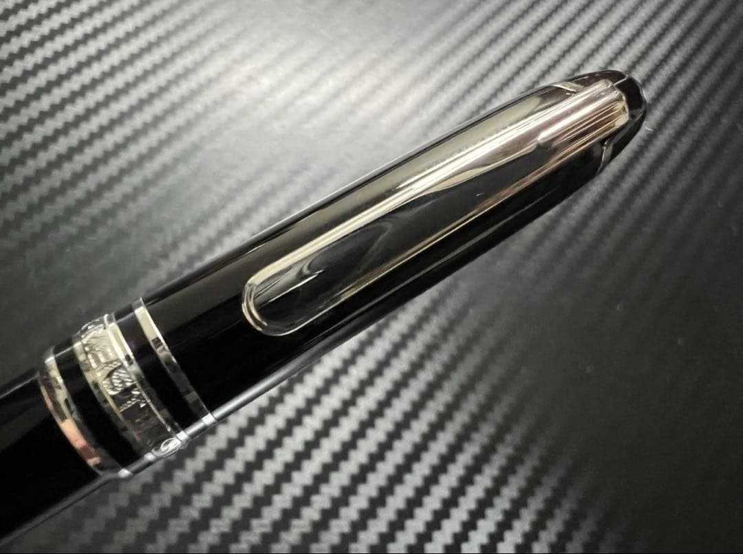 未使用に近い モンブラン P116 モーツァルト ボールペン プラチナライン