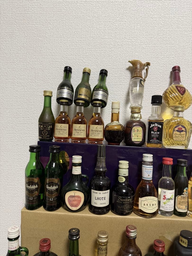 山崎12年ウイスキーミニボトル60本セット