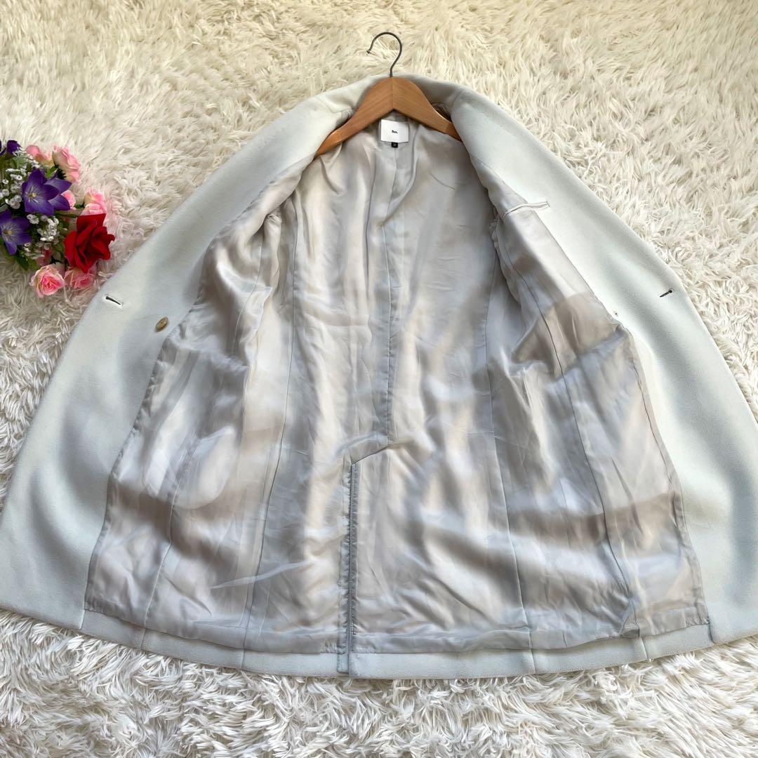 Sov. ダブルスタンダードクロージングフリースボンディングコート　ミント